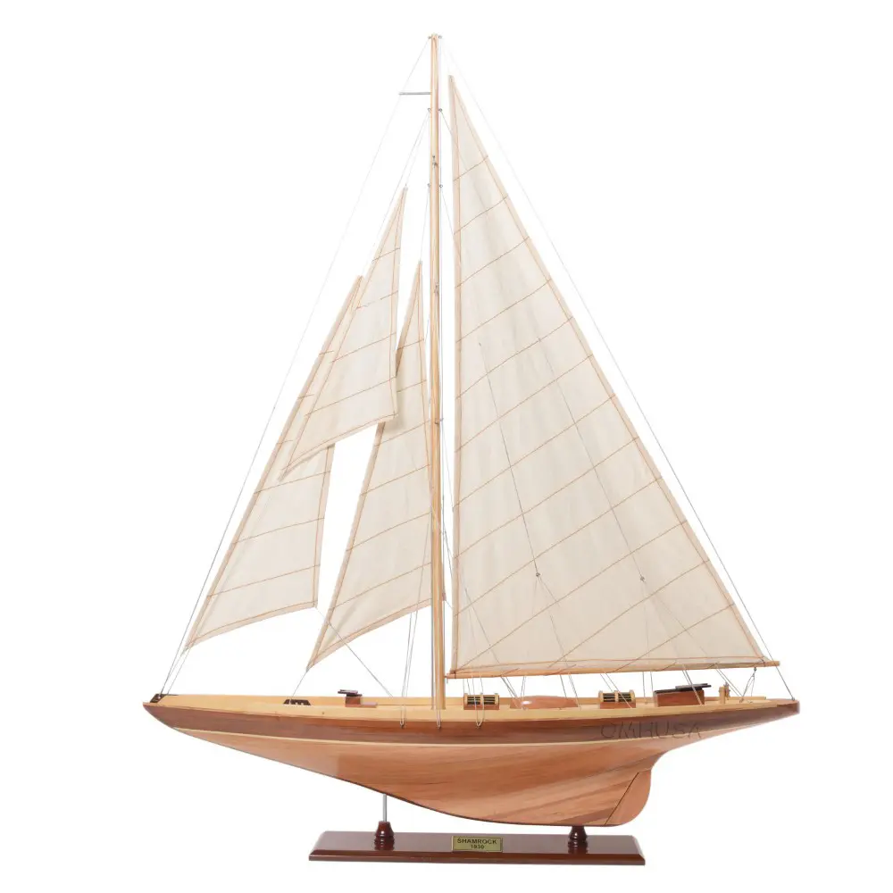 Y047 Shamrock Medium Sailboat Model Y047 SHAMROCK MEDIUM SAILBOAT MODEL L00.WEBP